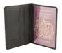 1642 black passport wallet