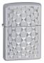 Patterned Satin and Brushed Chrome Zippo Lighters