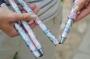 Petite Folding Walking Sticks with Floral Patterns
