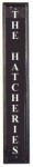  by inch gate post house sign in cast metal