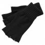 Barbour Fingerless Woollen Gloves black shown