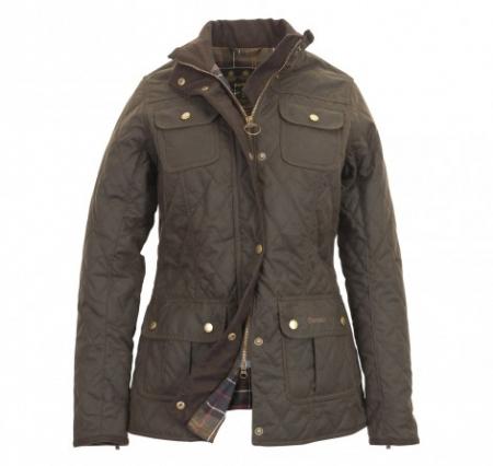 Barbour Ladies Quilted Waxed Utility Jacket at Cox the Saddler
