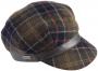 Barbour Tartan Wool Baker Boy Hat for Ladies in Barbour Classic Tartan