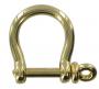 Brass Plated Handbag strap attachment ohl834bp