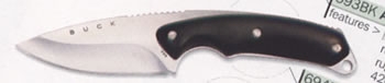 buck alpha hunting knife bk