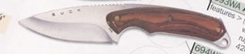 buck alpha hunting knife wa