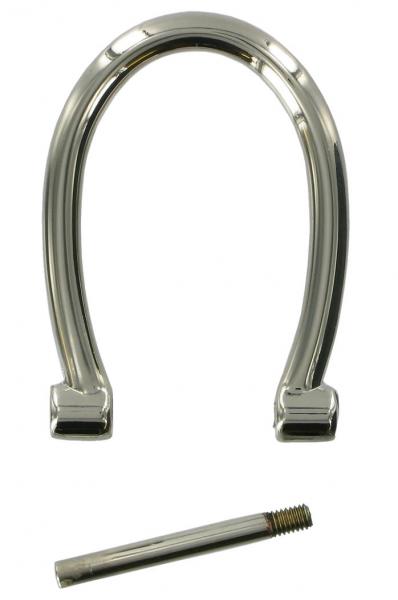 Chrome handbag strap attachment ohp2684