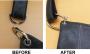 Chrome handbag strap attachment ohp2684 in action