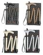 Handbag Folding Evening Cane with Quilted Evening Case