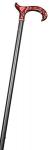 Extending Derby Cane with Marbled Ruby Coloured Acrylic Handle 3236E
