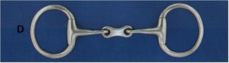 french eggbutt bit