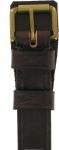 Hand Stitched Bridle Leather Strap Brown 1