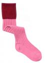 Hunter Balmoral Long Woollen Socks for Adults S23668 Pink:fuchsia shown