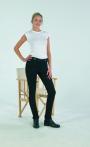 Just Togs Cotton Comfort Jodhpurs - Adult black