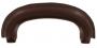 Large leather handle slh34 Dark Tan