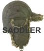 Quilted Wax Hunter Hat for Men by Barbour black shown