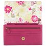 Sophia Travel Organiser Wallet By Yoshi YL2301 hot pink open