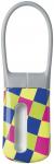 The Fab Tag luggage tag by Design Go - check pattern