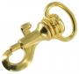 Tiny Gold Finish Trigger Hook STH25