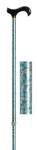 Value Adjustable Walking Stick - Apple Blossom Pattern 4683B