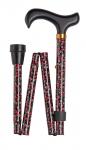 Value Folding Walking Stick in floral patterns 4816A