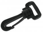 Tough Black Nylon Snap and Trigger Hooks for Shoulder Straps