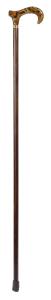 Acrylic Derby Handled Walking Cane in brown paisley 5116