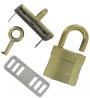 Antique Brass Finish Padlock for Handbags CXPAD1