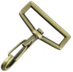 Antique Brass Snap Hook for straps up to 39mm wide COXTH022