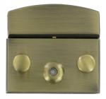 In Stock:
Yes
Antique Brass Soft Briefcase Key Lock CXLK6
