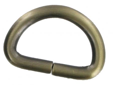 Antique Brass Split ring 25mm C0526
