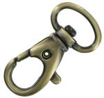 Antique Brass Trigger Hook for straps COXTH007