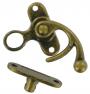 Antiqued Brass Handbag Catch CXC2