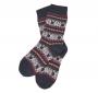 Barbour Beckley Fairisle Sock for Ladies in navy