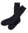 Barbour Calf Length Wellington Sock Navy