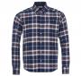 Barbour Castlebay Checked Shirt Navy