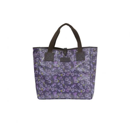 Barbour Country Cottage Print Shopper Bag Thistle Poppy Design LBA0170PU52