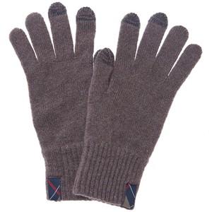 Barbour Dunbar Knitted Phone Friendly Gloves for Ladies in mocha
