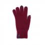 Barbour Dunbar Knitted Phone Friendly Gloves for Ladies in rosewood