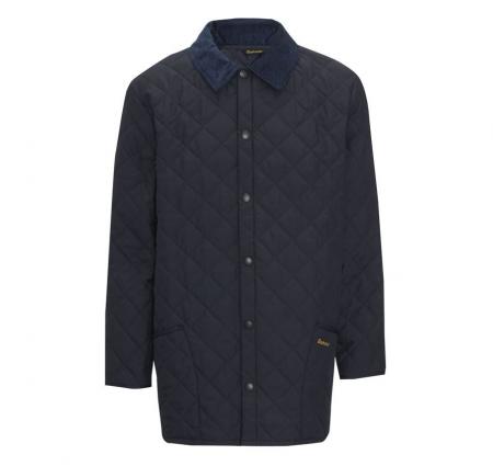 Barbour Eskdale Quilted Jacket in Navy Blue MQU0004NY91 WAS D2102