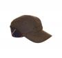 Barbour Farne Tartan Trim Cap in olive green