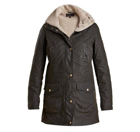 Barbour Ladies Bleaklow Wax Jacket Olive