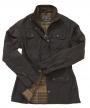 Barbour Ladies Utility Jacket in rustic brown