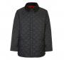 Barbour Liddesdale Jacket Black with Red Lining MQU0001BK51