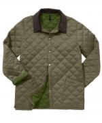 Sorry, no longer available Barbour Liddesdale Jacket in Green with turf green lining Lining MQU0001