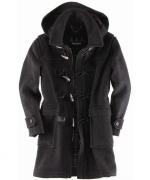 Sorry, no longer available Barbour Mens Long Classic Duffle anthracite grey