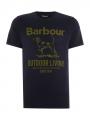 Barbour Outdoor T-Shirt in Navy MTS0210NY91