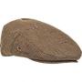 Barbour Pheasant Flat Cap in brown check