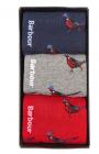 Barbour Pheasant Sock gift set