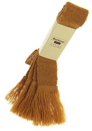 Barbour Sporting Gun Sock Garter Flashes in mustard